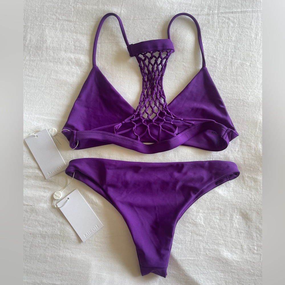 Mikoh Purple Bikini Set - Picture 2 of 8